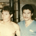 Julio Cesar Chavez and Paulie Mercado