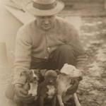 Bill De Cordova and pups